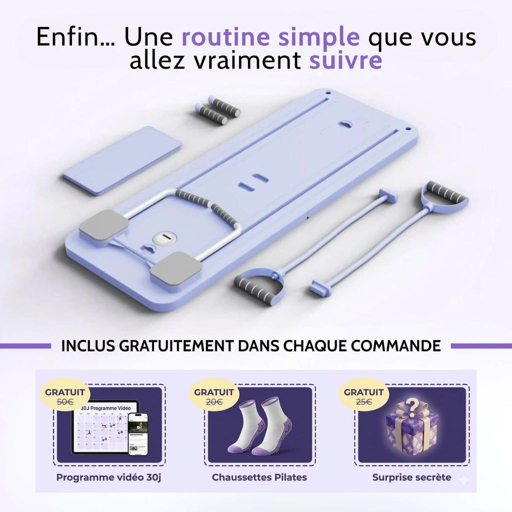 AnimaPilates reformer + Programme transformation 30 jours