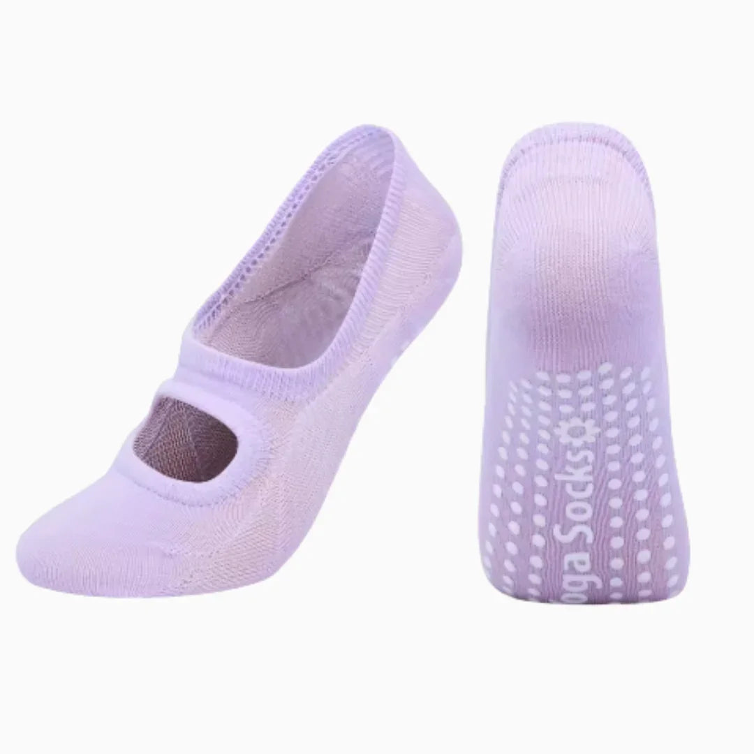 Chaussettes de Pilates antidérapantes